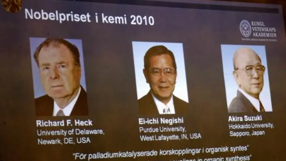 Laureáti Nobelovy ceny za chemii 2010