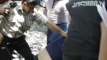 Gruzínská policie rozehnala opoziční demonstraci