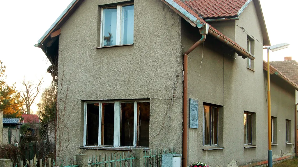 Dům, ve kterém vyrůstal Jan Palach