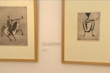 Kabinet grafiky představuje Šapitó Františka Tichého