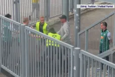 Napadením fotbalových fanoušků pořadatelskou službou na českobudějovickém stadionu se zabývá policie