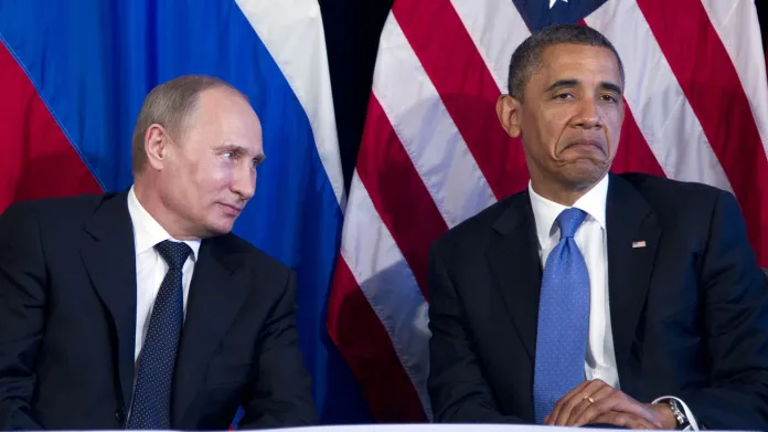 Barack Obama a Vladimír Putin na summitu G20