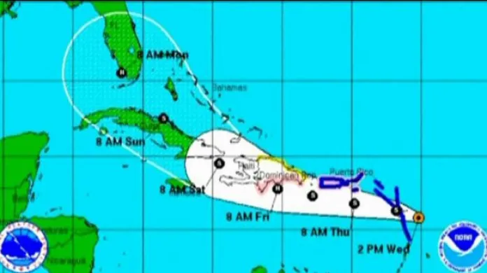 Bouře Isaac míří na Karibik