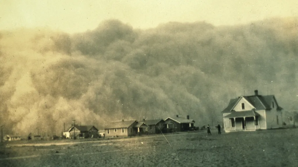 Prachová bouře v Texasu roku 1935