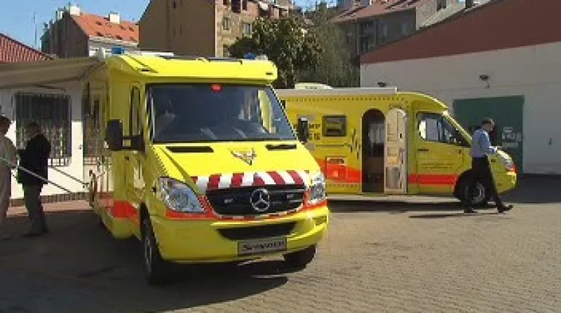 Pražská záchranka má dvě nové sanitky.