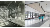 Interiér Fellner-Helmerovy kolonády byl vyzdoben desítkami plastik a reliéfních postav z bronzu, zelenými rostlinami a řadami dřevěných laviček uprostřed promenádní haly (snímek z roku 1910). Otrubova kolonáda je uvnitř prosta zdobných prvků i zeleně, a vedle vřídelních vývěrů zastřešuje i obchody se suvenýry, restauraci a veřejné záchody. Občas se zde konají různé výstavy, jako např. českého uměleckého skla.