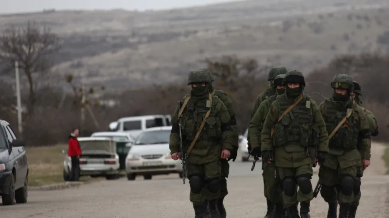 Ozbrojenci v Simferopolu