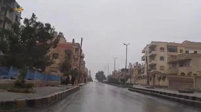 Opuštěné ulice Rakká