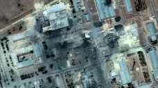 Íránské nukleární zařízení po bombardování