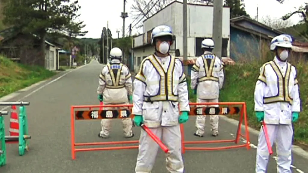 Zamořená zóna v okolí Fukušimy