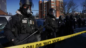 Policie na místě střelby v americkém Minneapolisu