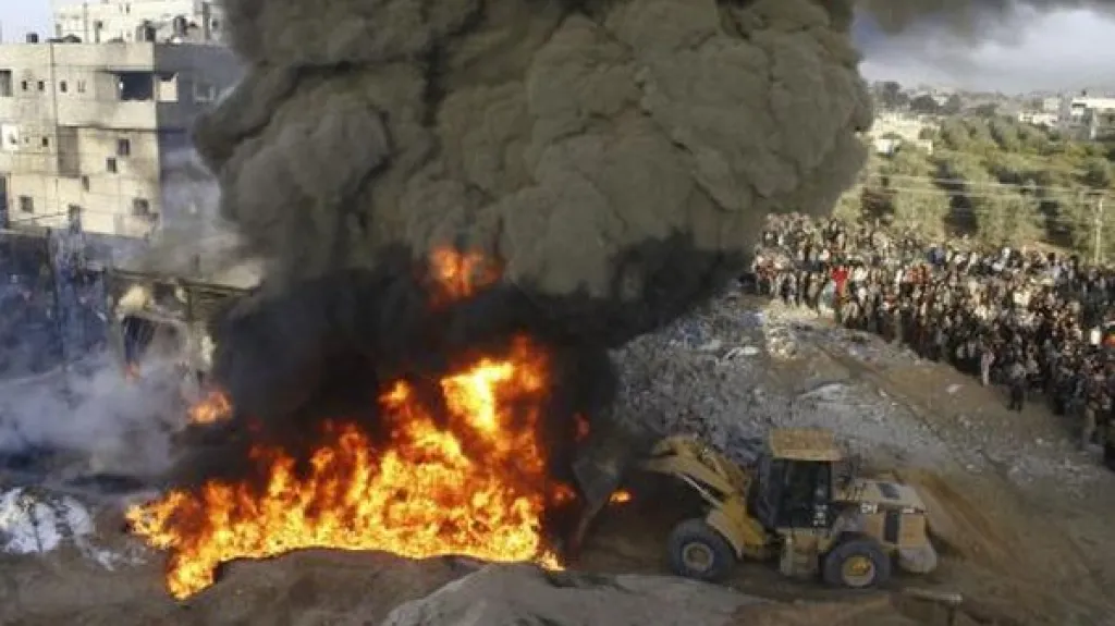 Izraelské nálety v Gaze