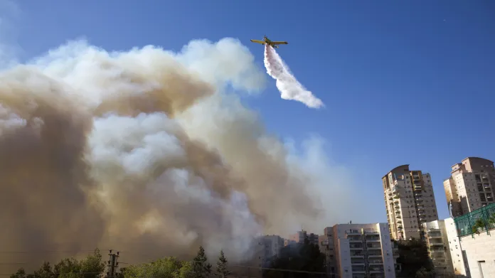 Požár v Haifě
