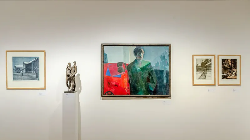 Z výstavy Pedagogové a posluchači