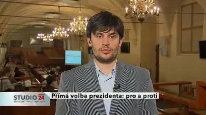 Politolog Tomáš Lebeda pro ČT24