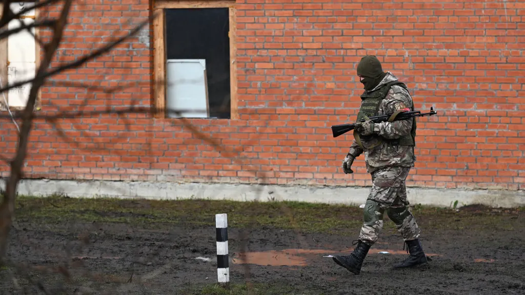 Ruský voják (ilustrační snímek)