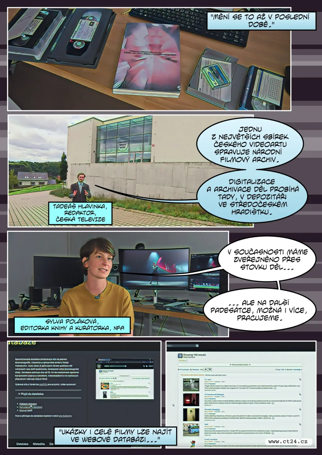 Mapování vývoje videoartu
