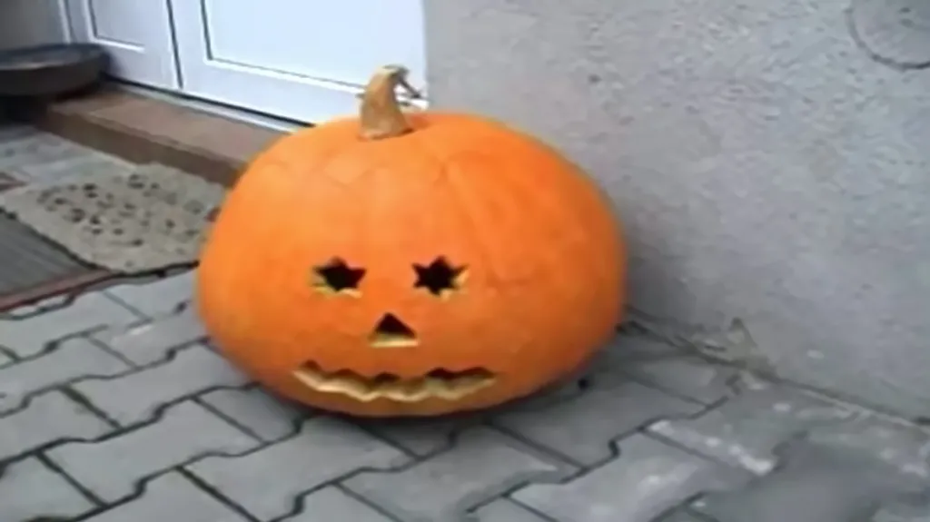 Halloweenská dýně