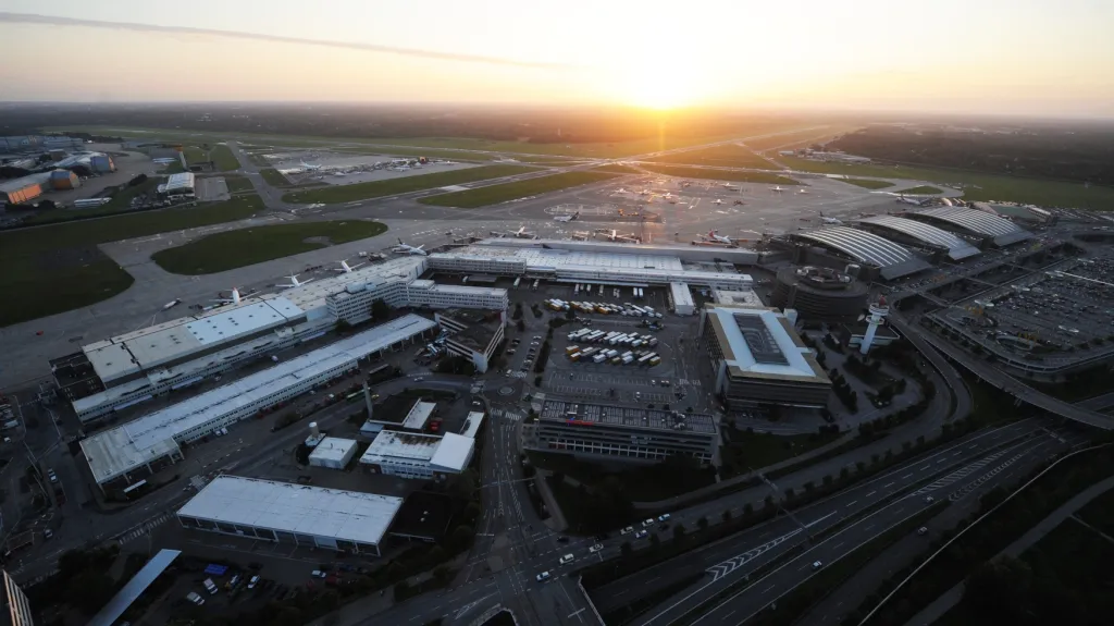 Letiště v Hamburku