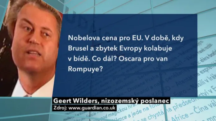 Reakce Geerta Wilderse