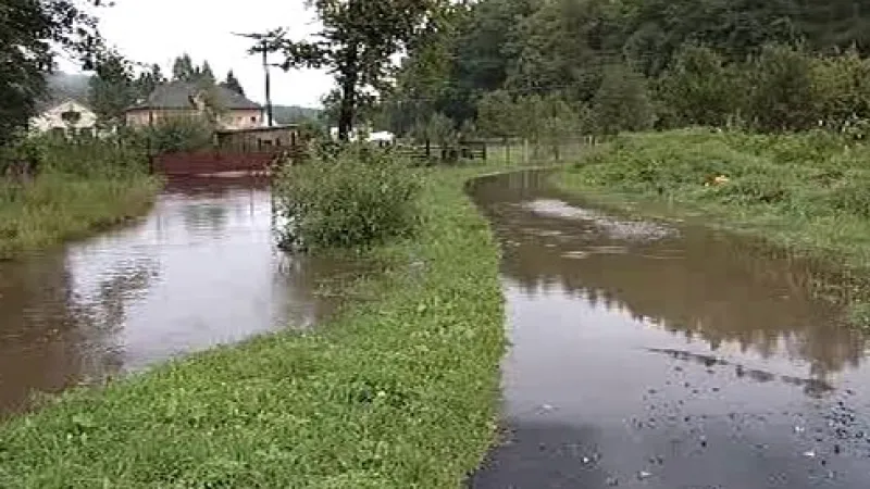 Rozvodněná řeka