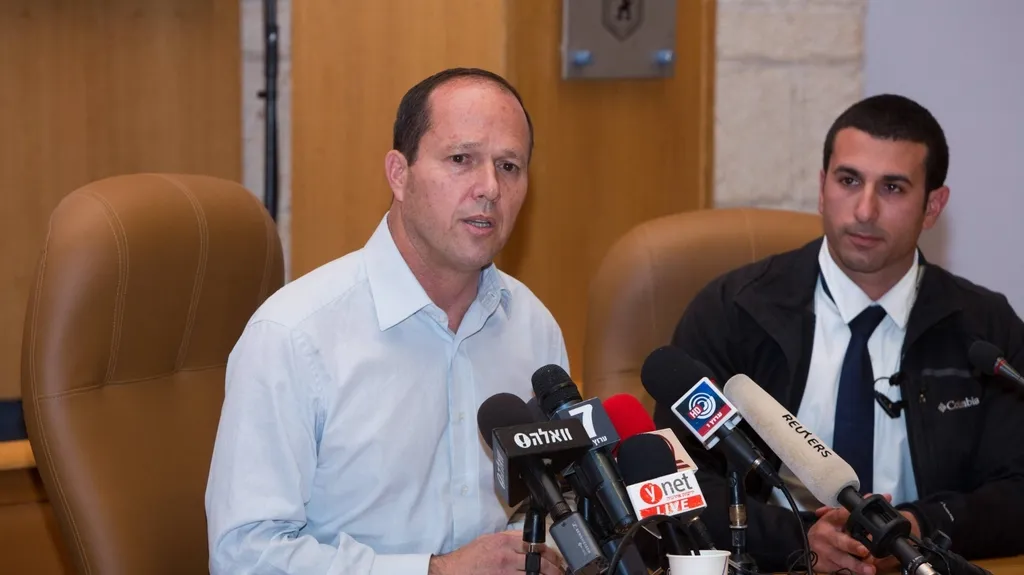 Jeruzalémský starosta Nir Barkat
