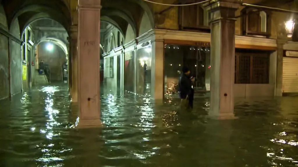 Záplavy v Benátkách