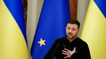 Ukrajinský prezidenta Volodymyr Zelenskyj