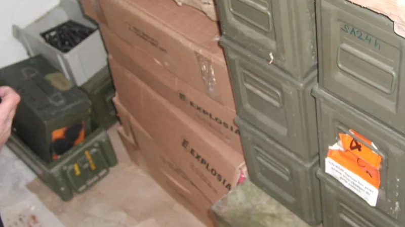 Muniční sklad ve Slatině