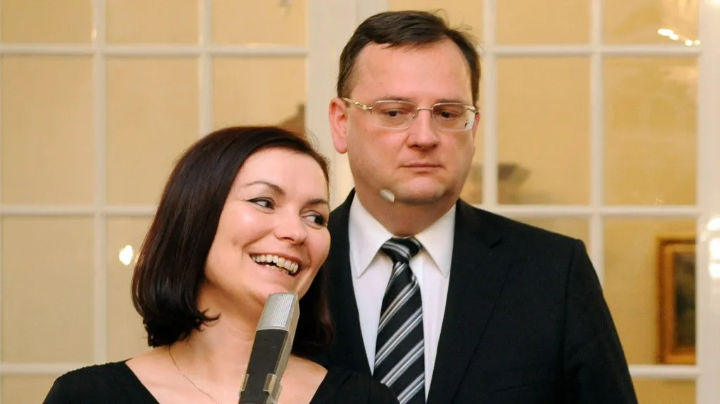 Radka a Petr Nečasovi