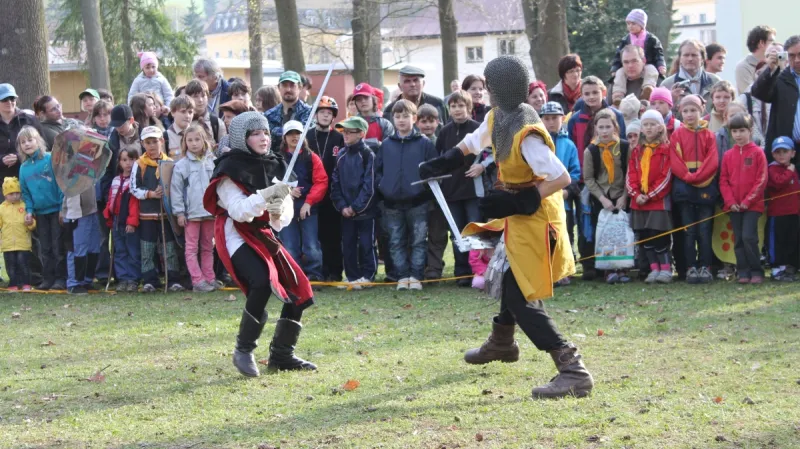 Z šermířského vystoupení - Legenda Aurea