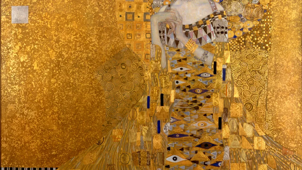 Klimtova Dáma ve zlatém