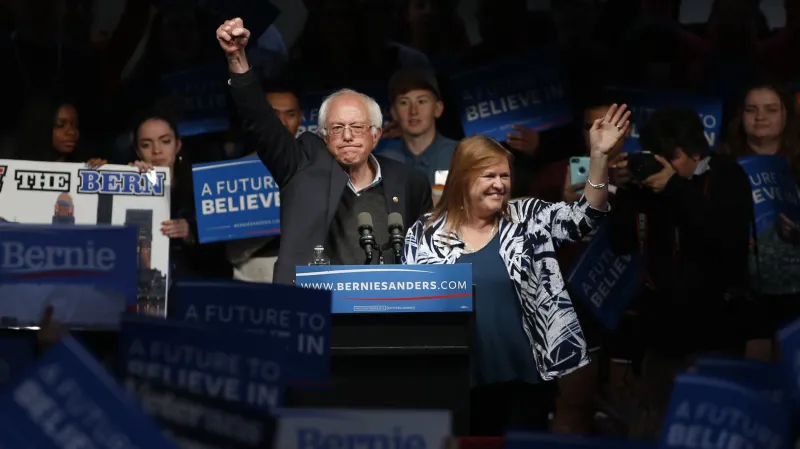 Mítink Bernieho Sanderse