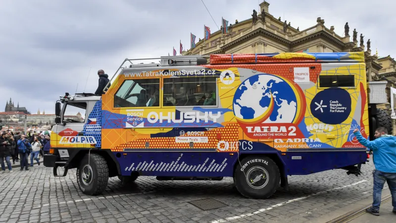 Tatra 815 4x4 s expediční nástavbou