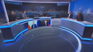 Zdeněk Hřib (Piráti), Radek Vondráček (ANO), Jan Lipavský (za ODS) a Miroslav Ševčík (za SPD) v Událostech, komentářích