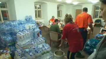 Sběr pitné vody na chrastavské radnici