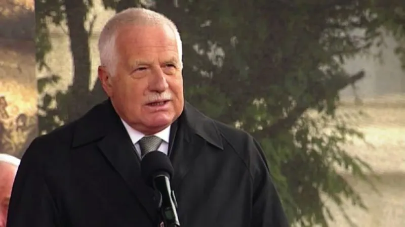 Reportáž o útoku na Václava Klause