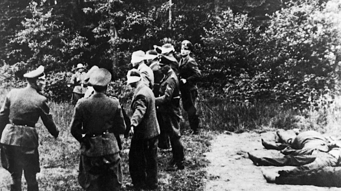 Zastřelení lidí ve Spáleném lese u Klatov 22. 6. 1942
