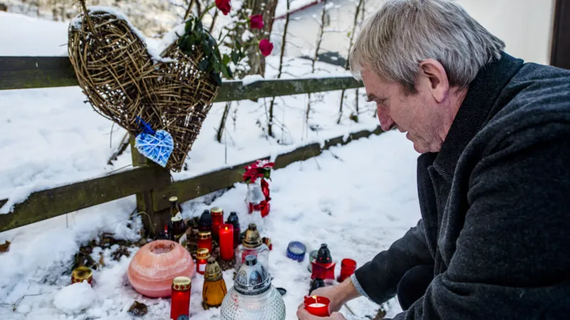 Lidé vzpomínají na Václava Havla na Hrádečku