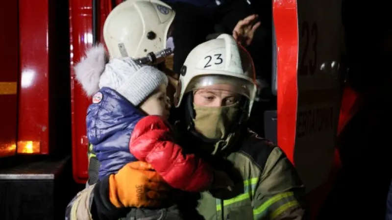 Evakuace obyvatel Jevpatorie na Krymu kvůli silné bouři,  Autor: Alexey Pavlishak,  Zdroj: Reuters