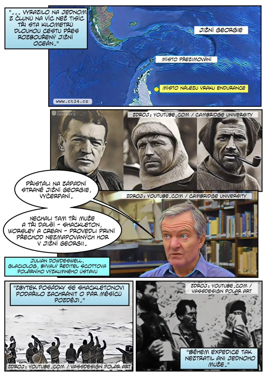 Objevení vraku lodi Endurance