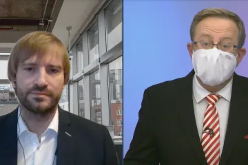 Povinné očkování pro některé skupiny by mohlo platit od února, řekl Vojtěch v Otázkách Václava Moravce