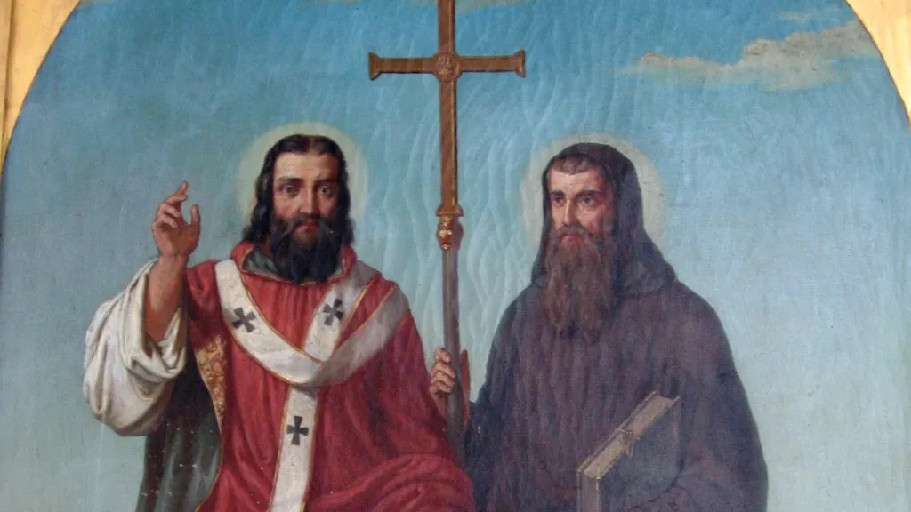 Svatý Cyril a Metoděj, obraz Josefa Zeleného