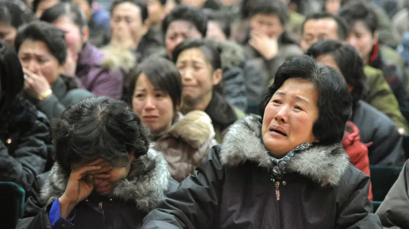 Severokorejci truchlí pro Kim Čong-ila