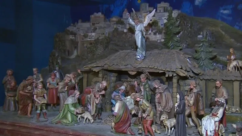 Mechanický betlém ve Vranově