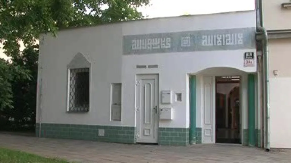Mužský vchod do mešity