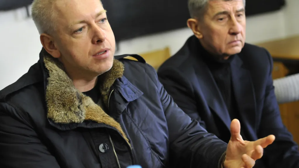 Milan Chovanec a Andrej Babiš