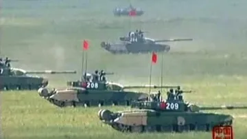 Rusko-čínské vojenské cvičení