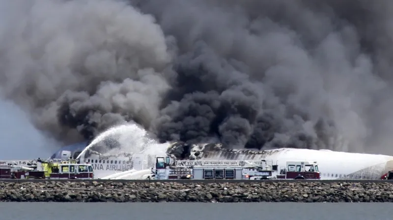 Nehoda letadla v San Fracisku