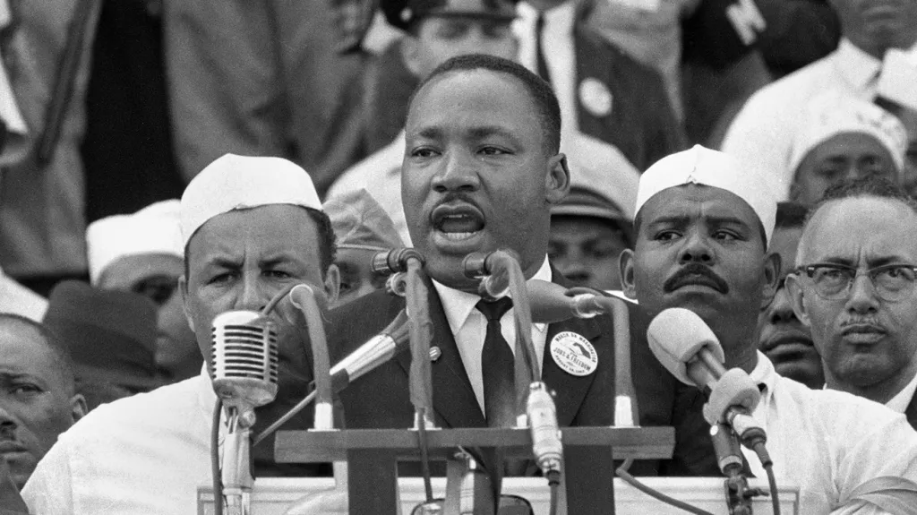 Martin Luther King a jeho projev "I Have a Dream"